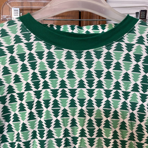 CARTERS UEC adult XXL unisex Christmas green Tree Pajamas snug fit holiday - Picture 8 of 13